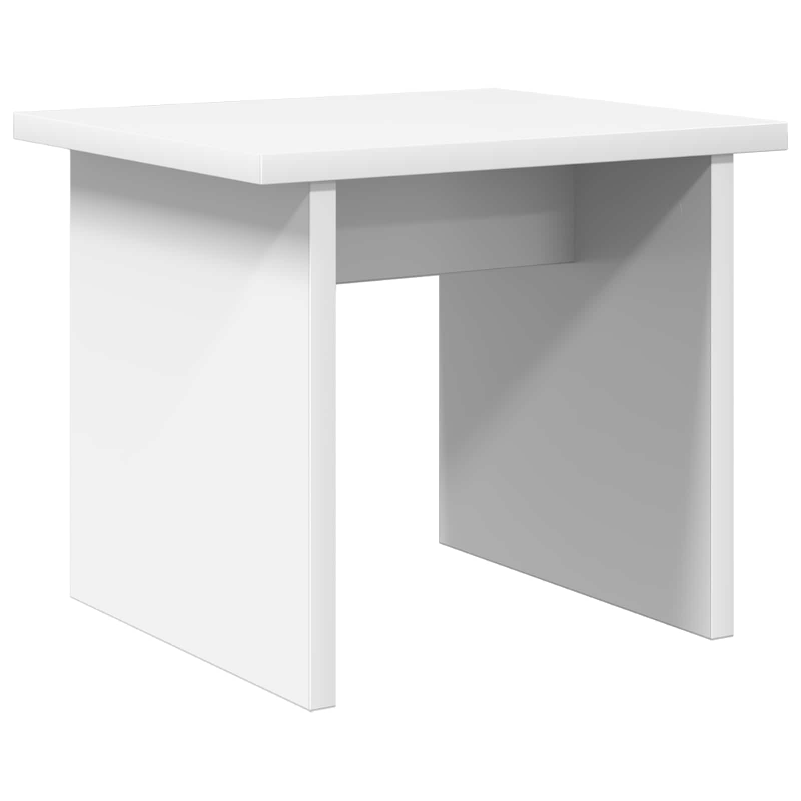 Mobile per scarpe 2 pcs Bianco Legno multistrato