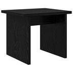 Mobile per scarpe 2 pcs Rovere Nero Legno multistrato
