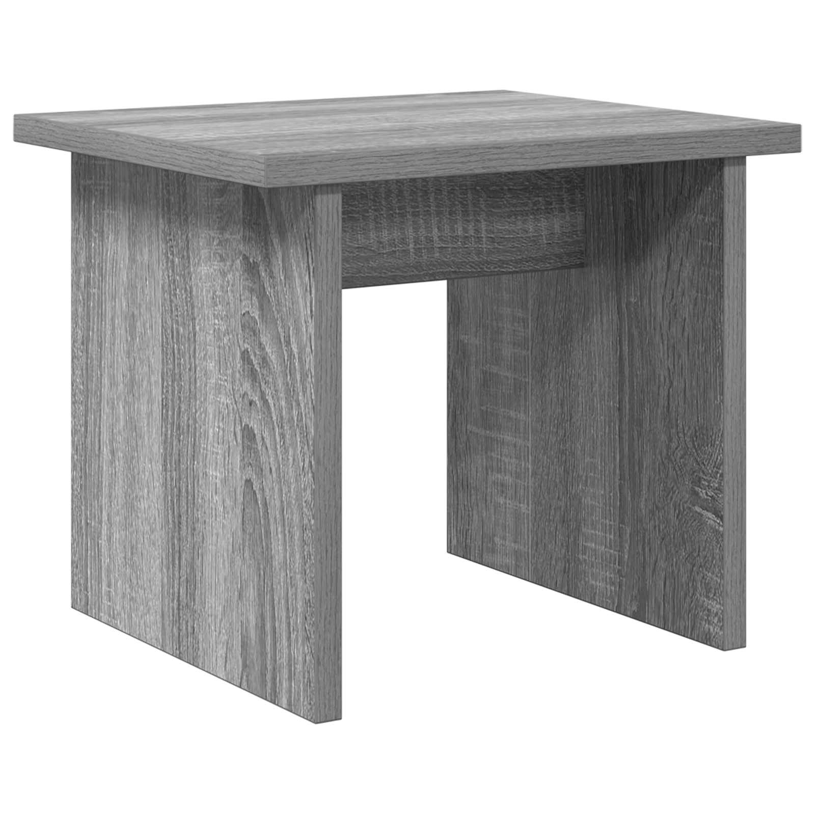 Mobile per scarpe 2 pcs Grigio Sonoma Legno multistrato