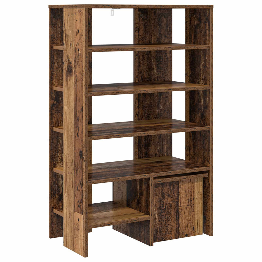 Mobile per scarpe 2 pcs Legno vecchio Legno multistrato