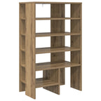 Mobile per scarpe 2 pcs Rovere artigianale Legno multistrato
