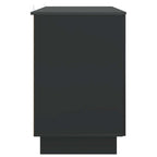 Scrivania Nero Legno ingegnerizzato 142,5 x 50 x 75 cm