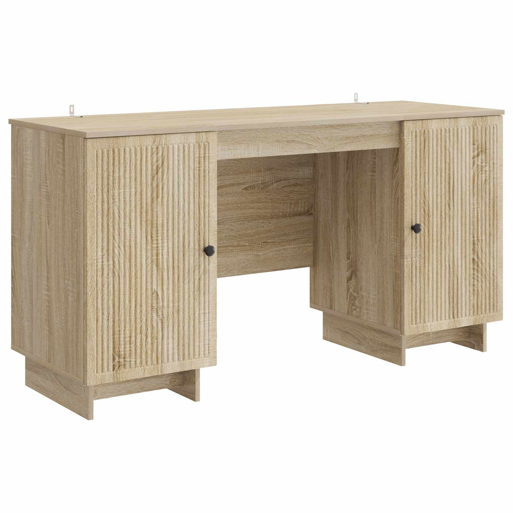 Scrivania Rovere Sonoma Legno ingegnerizzato 142,5 x 50 x 75 cm