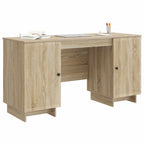 Scrivania Rovere Sonoma Legno ingegnerizzato 142,5 x 50 x 75 cm