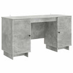Scrivania Grigio Cemento Legno ingegnerizzato