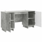 Scrivania Grigio Cemento Legno ingegnerizzato
