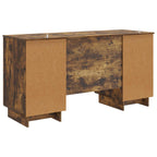 Scrivania Rovere Fumo Legno ingegnerizzato 142,5 x 50 x 75 cm