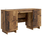 Scrivania Legno antico Legno ingegnerizzato 142,5 x 50 x 75 cm