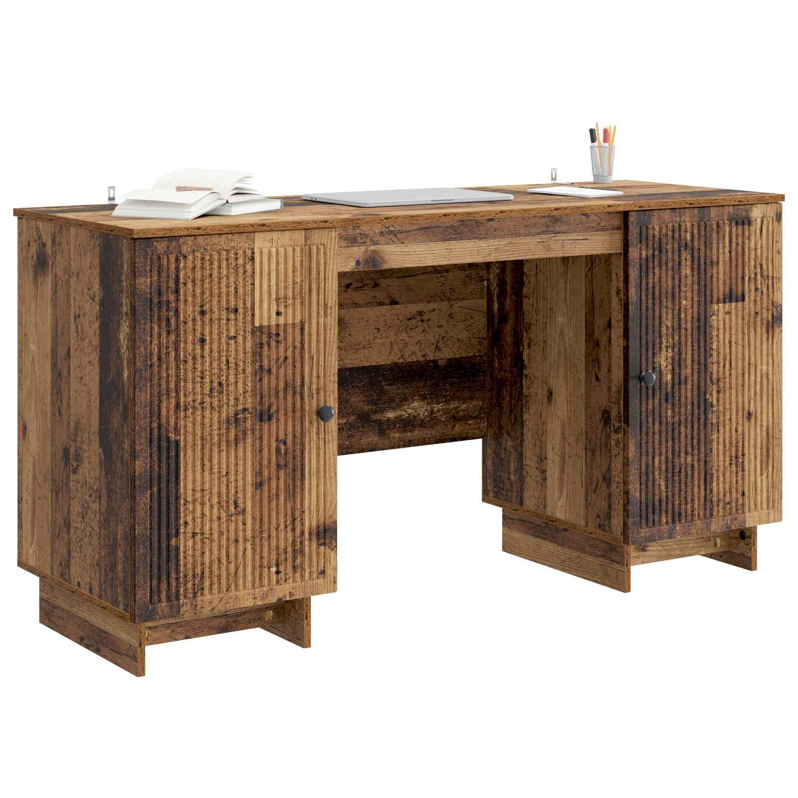 Scrivania Legno antico Legno ingegnerizzato 142,5 x 50 x 75 cm