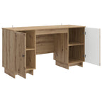 Scrivania Rovere Artigianale Legno ingegnerizzato