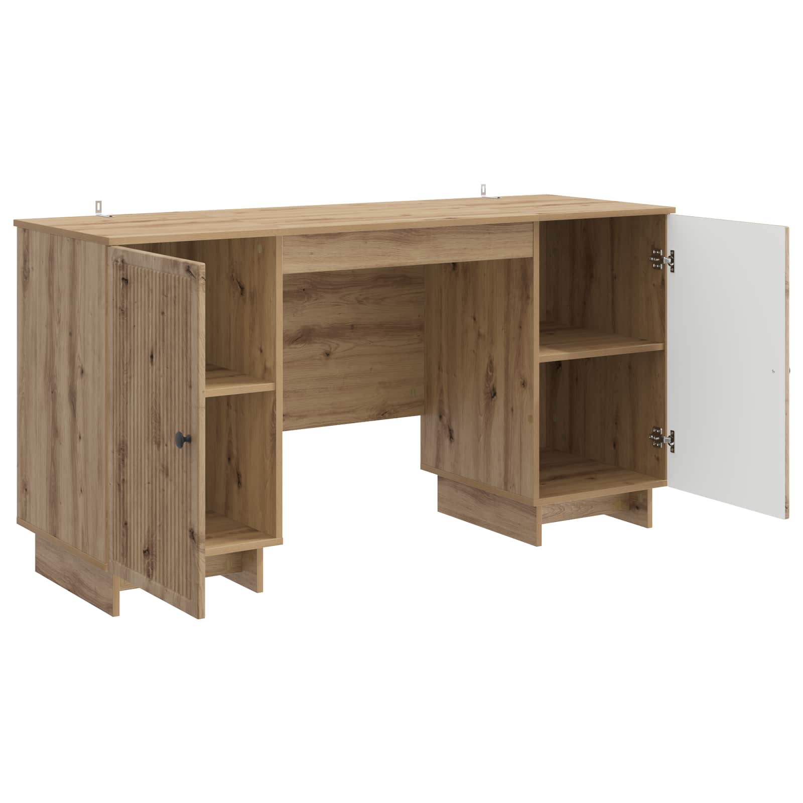 Scrivania Rovere Artigianale Legno ingegnerizzato