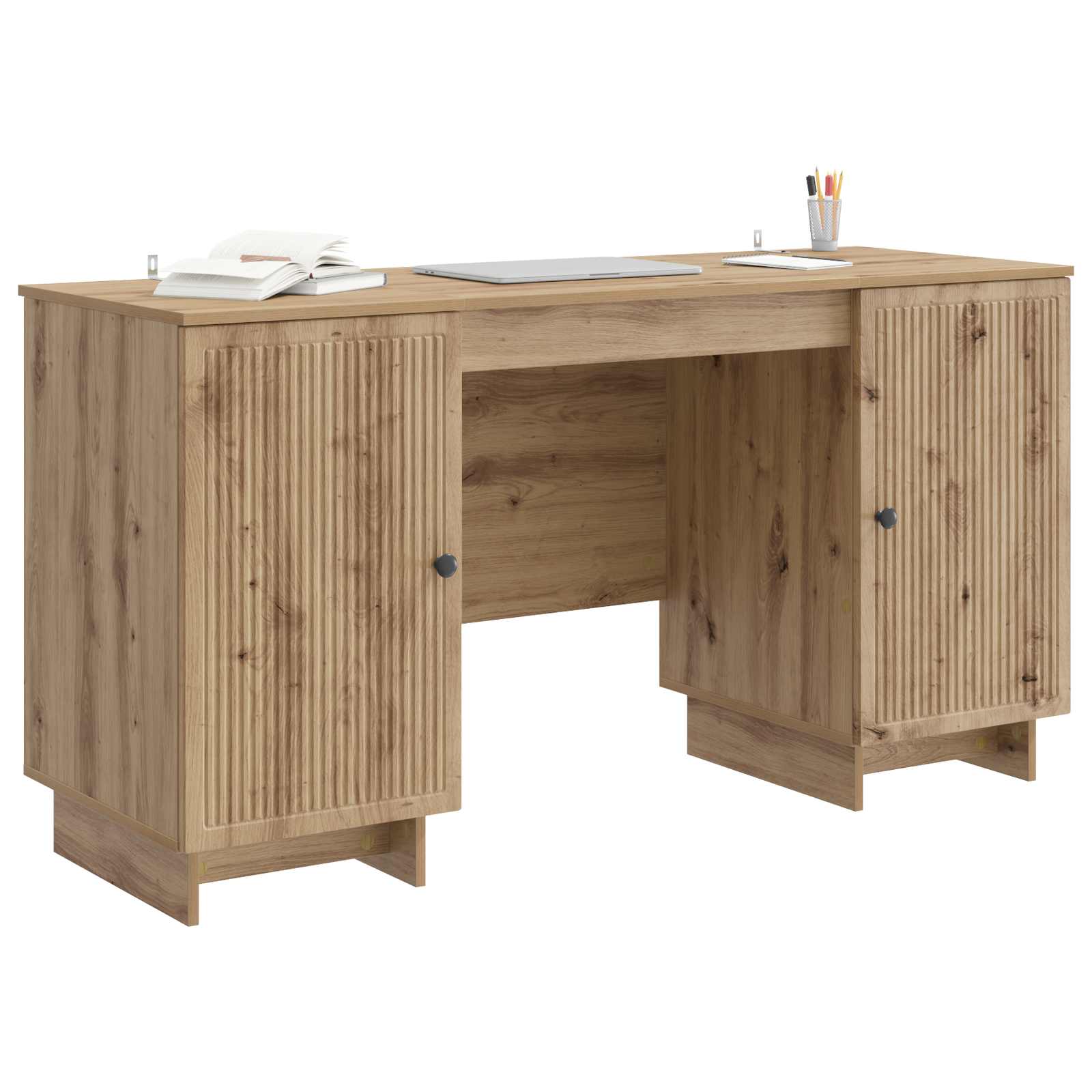 Scrivania Rovere Artigianale Legno ingegnerizzato