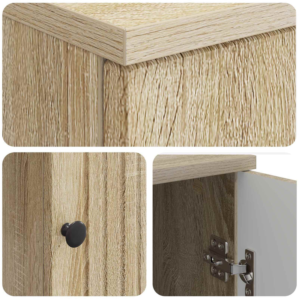 Scrivania Sonoma 142,5 x 50 x 75 cm Legno ingegnerizzato