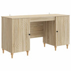 Scrivania Sonoma 142,5 x 50 x 75 cm Legno ingegnerizzato