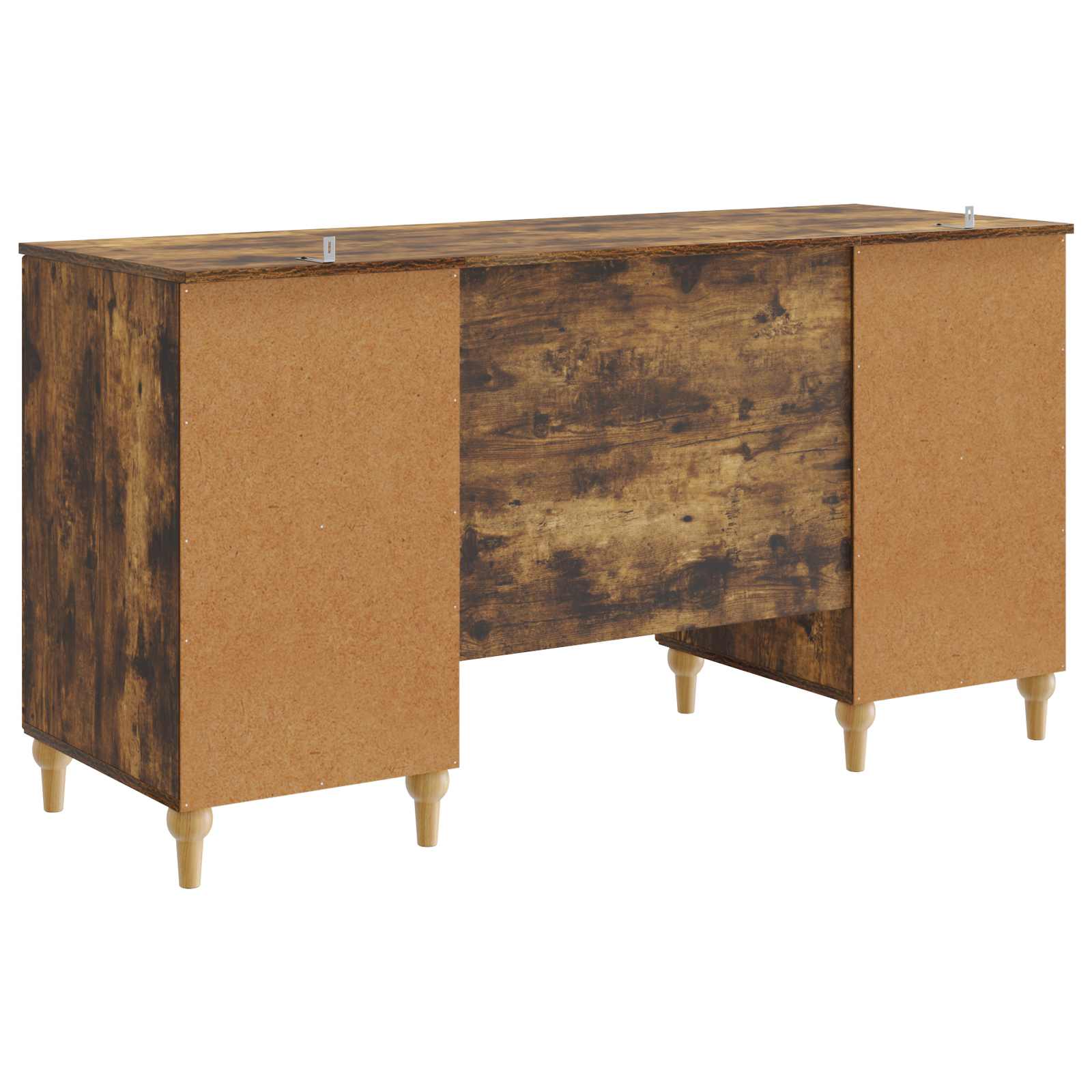 Scrivania Rovere Fumo 142,5 x 50 x 75 cm Legno ingegnerizzato