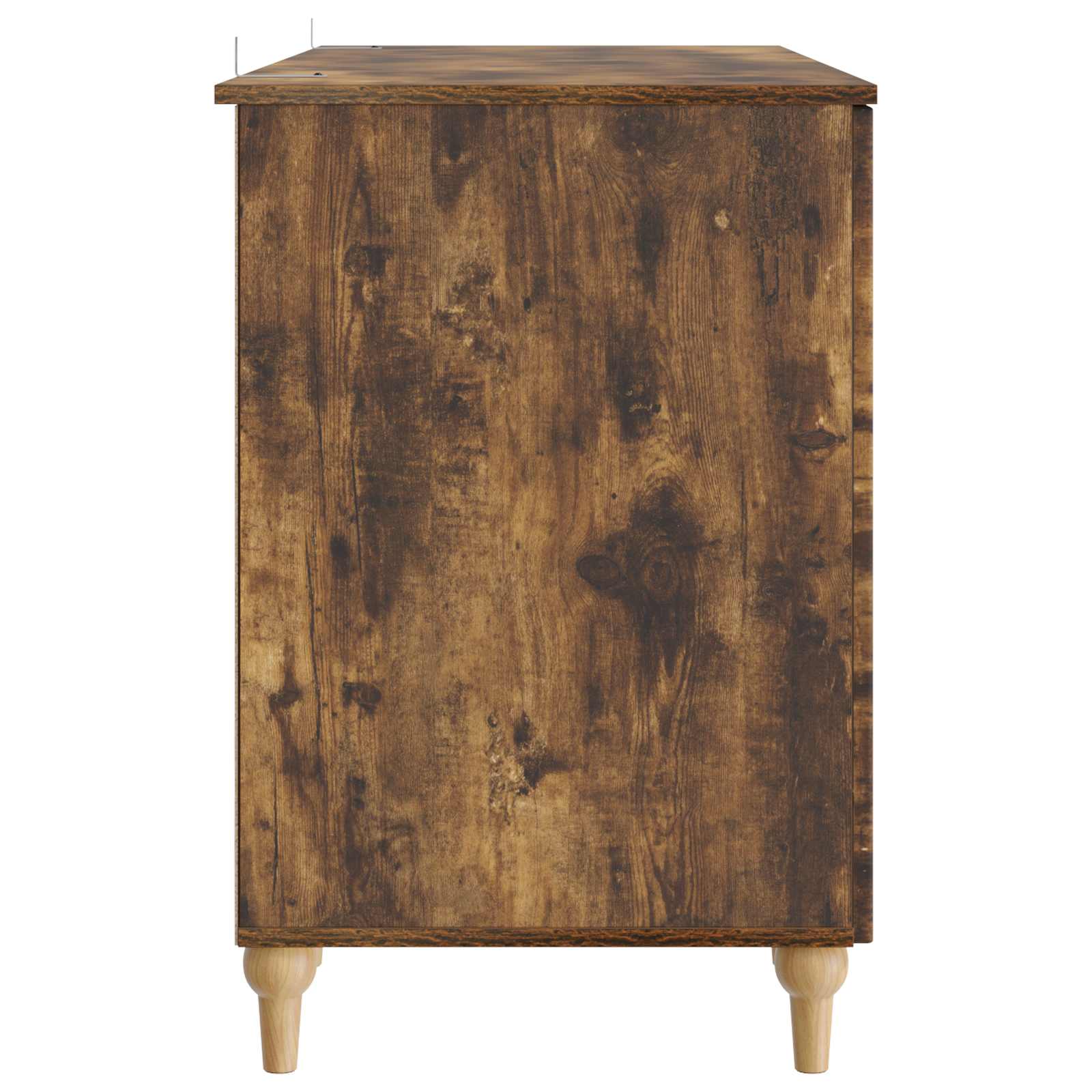 Scrivania Rovere Fumo 142,5 x 50 x 75 cm Legno ingegnerizzato