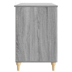 Scrivania Grigio Sonoma 142,5 x 50 x 75 cm Legno ingegnerizzato