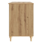 Scrivania con lo scaffale Rovere Artigianale 142,5 x 50 x 75 cm