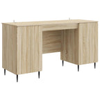 Scrivania Rovere Sonoma 142,5 x 50 x 75 cm Legno ingegnerizzato
