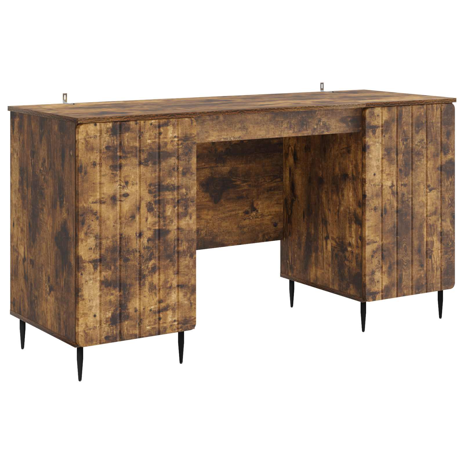 Scrivania Rovere Fumo 142,5 x 50 x 75 cm Legno ingegnerizzato