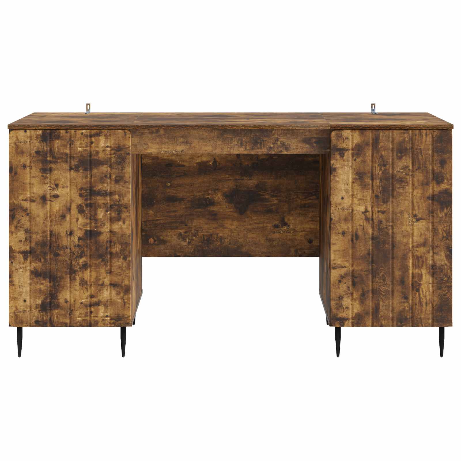 Scrivania Rovere Fumo 142,5 x 50 x 75 cm Legno ingegnerizzato