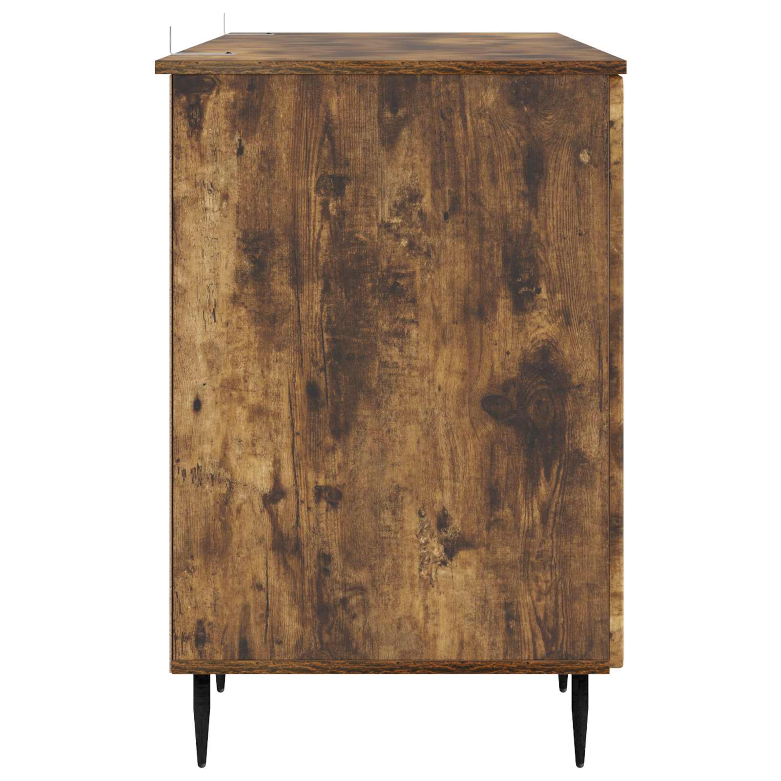 Scrivania Rovere Fumo 142,5 x 50 x 75 cm Legno ingegnerizzato