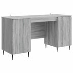 Scrivania Grigio Sonoma 142,5 x 50 x 75 cm Legno ingegnerizzato