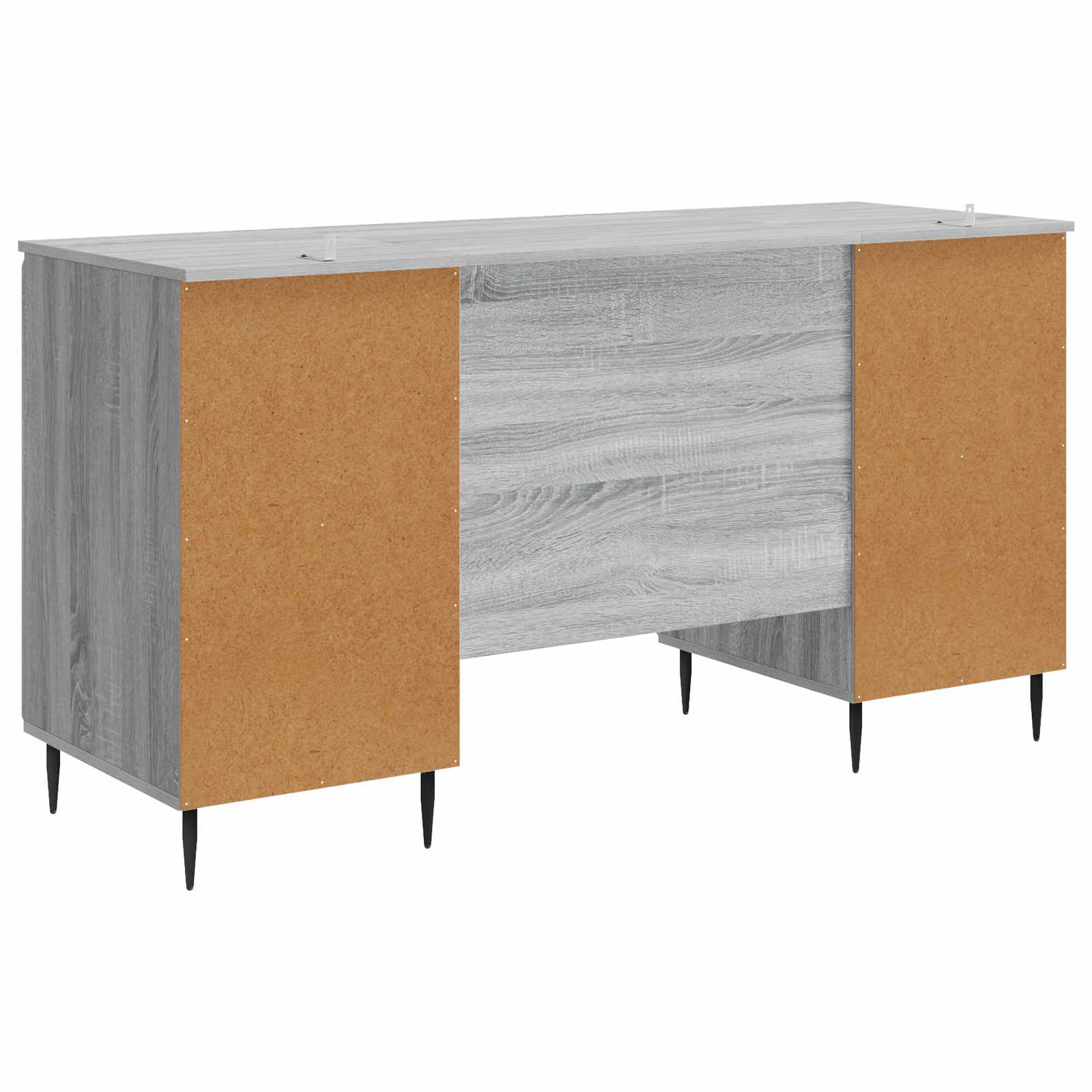 Scrivania Grigio Sonoma 142,5 x 50 x 75 cm Legno ingegnerizzato