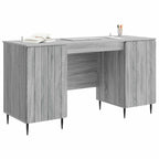 Scrivania Grigio Sonoma 142,5 x 50 x 75 cm Legno ingegnerizzato