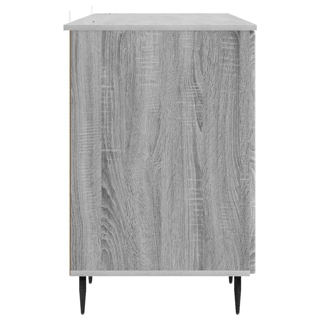 Scrivania Grigio Sonoma 142,5 x 50 x 75 cm Legno ingegnerizzato