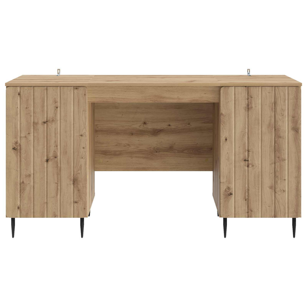 Scrivania con lo scaffale Rovere Artigianale 142,5 x 50 x 75 cm
