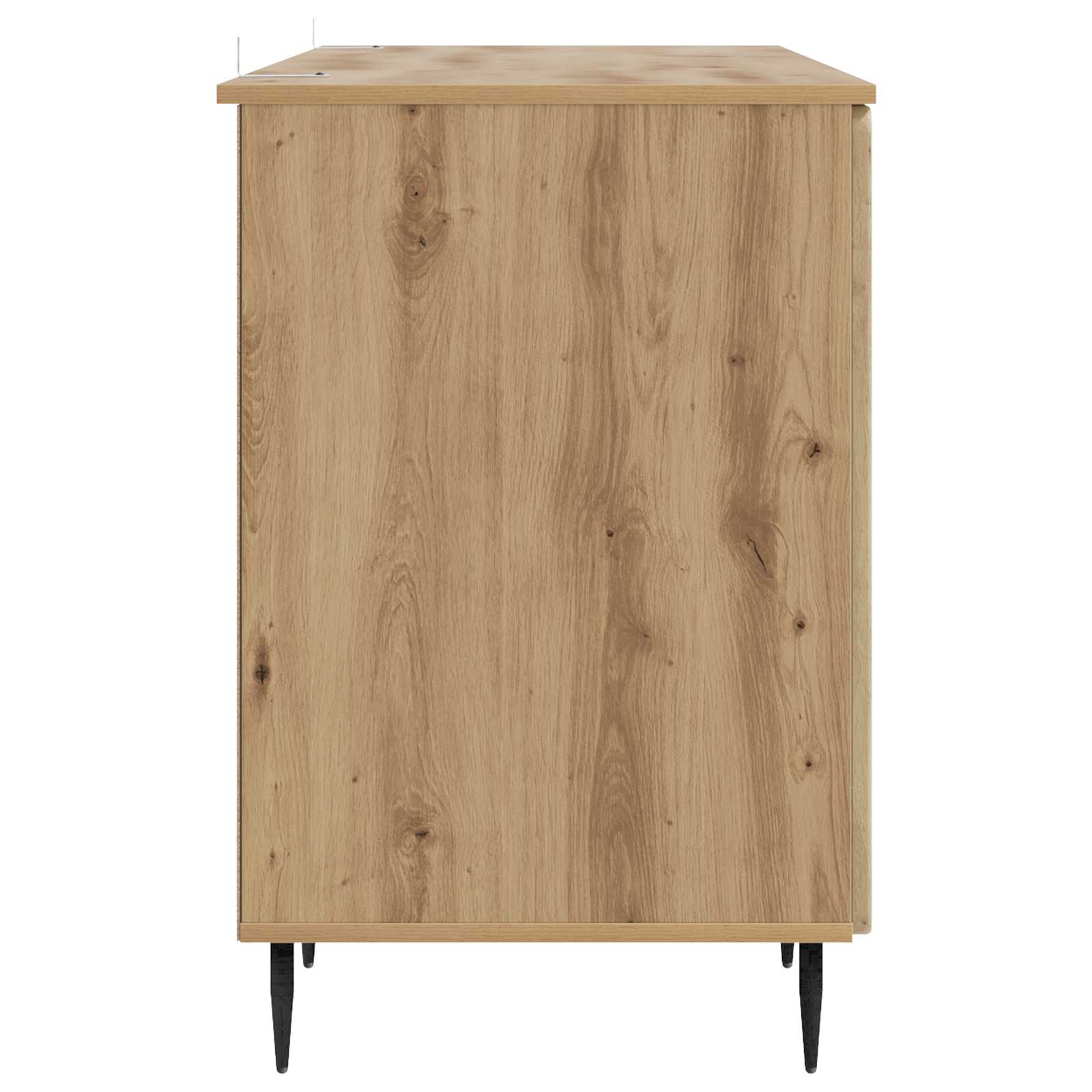 Scrivania con lo scaffale Rovere Artigianale 142,5 x 50 x 75 cm