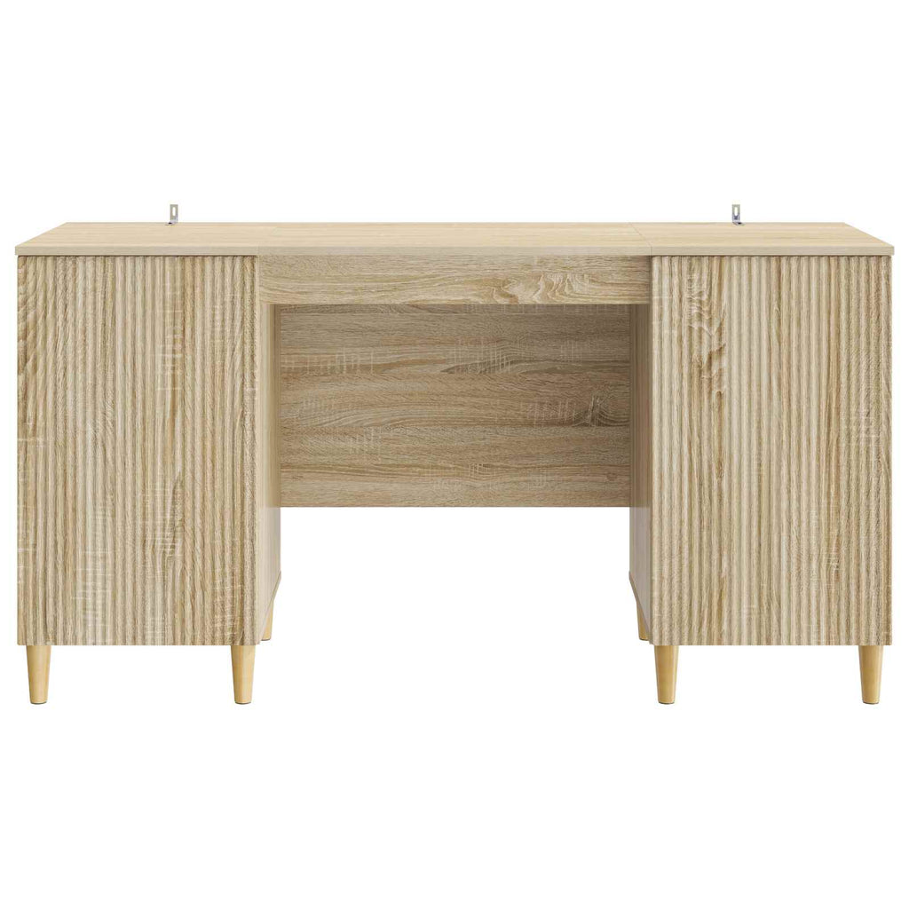 Scrivania Rovere Sonoma 142,5 x 50 x 75 cm Legno ingegnerizzato