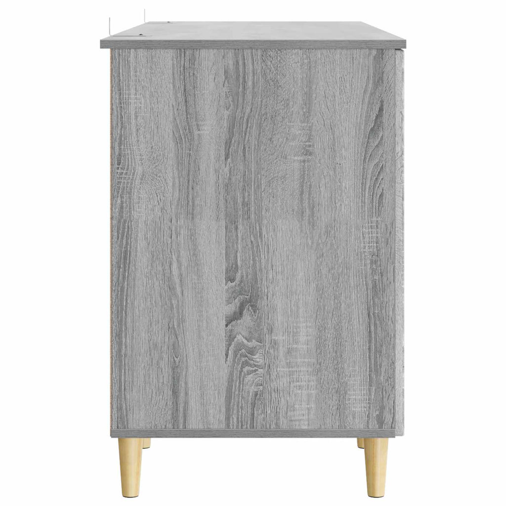 Scrivania Grigio Sonoma 142,5 x 50 x 75 cm Legno ingegnerizzato