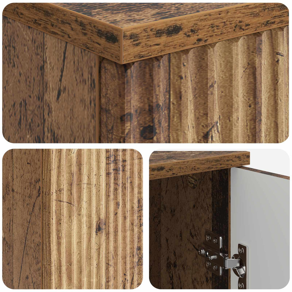 Scrivania Legno antico 142,5 x 50 x 75 cm Legno ingegnerizzato
