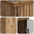 Scrivania Legno antico 142,5 x 50 x 75 cm Legno ingegnerizzato