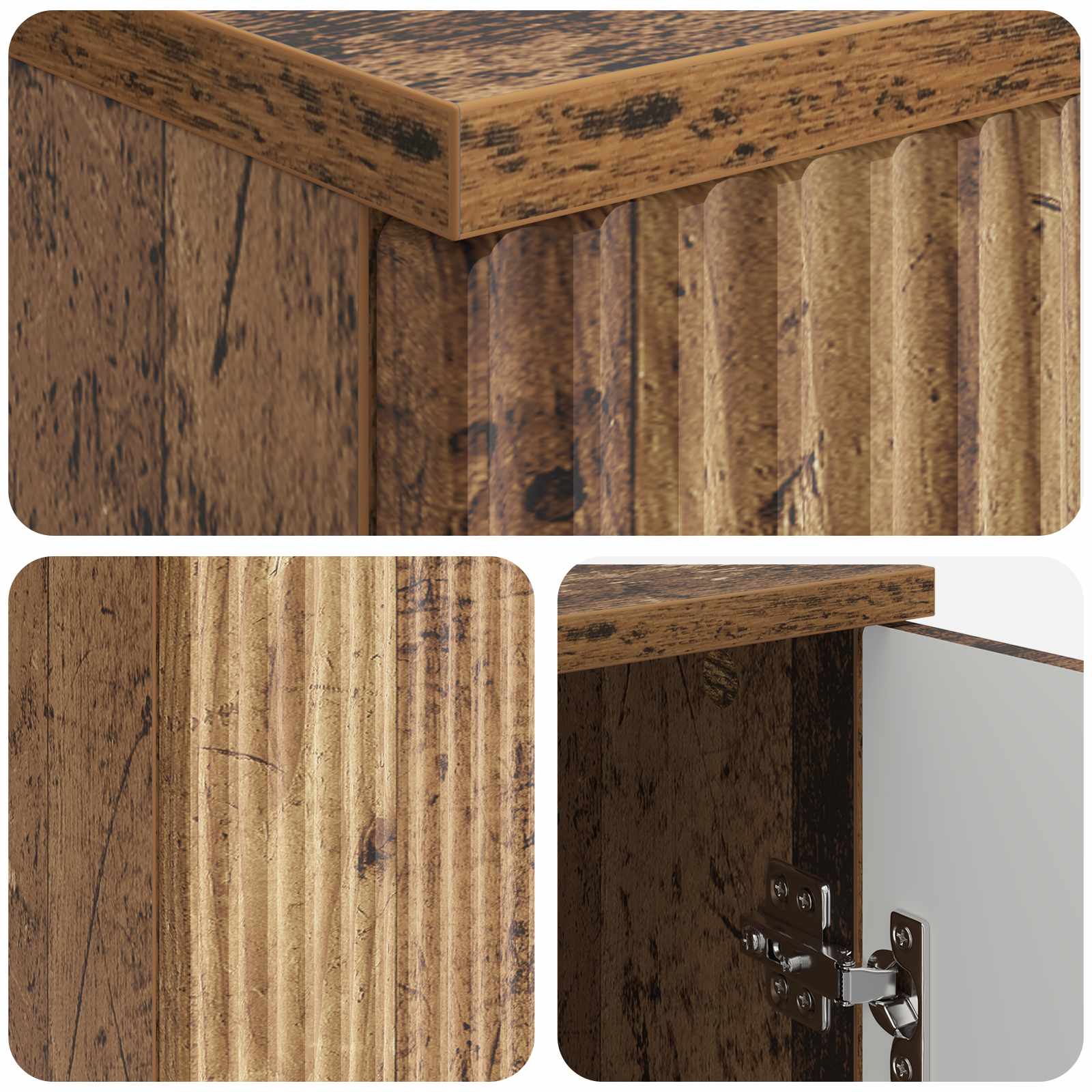 Scrivania Legno antico 142,5 x 50 x 75 cm Legno ingegnerizzato