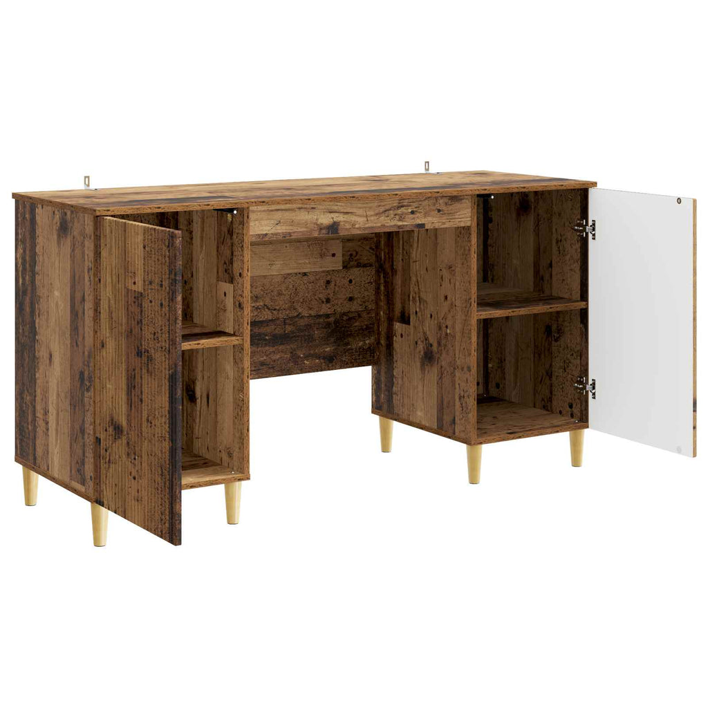 Scrivania Legno antico 142,5 x 50 x 75 cm Legno ingegnerizzato