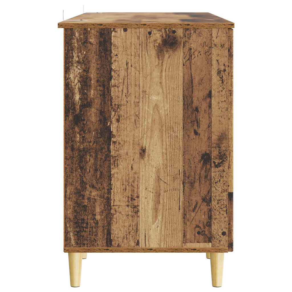 Scrivania Legno antico 142,5 x 50 x 75 cm Legno ingegnerizzato