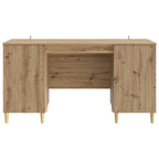 Scrivania con lo scaffale Rovere Artigianale 142,5 x 50 x 75 cm