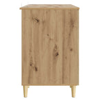 Scrivania con lo scaffale Rovere Artigianale 142,5 x 50 x 75 cm