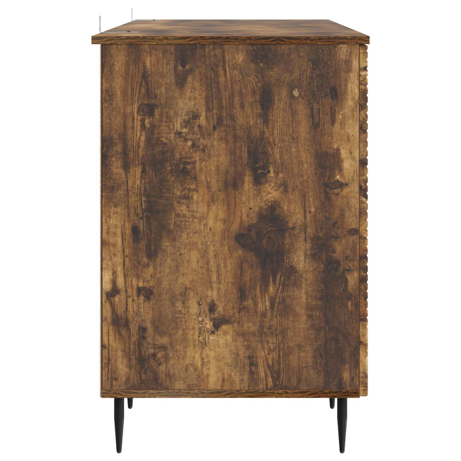 Scrivania Rovere Fumo 142,5 x 50 x 75 cm Legno ingegnerizzato
