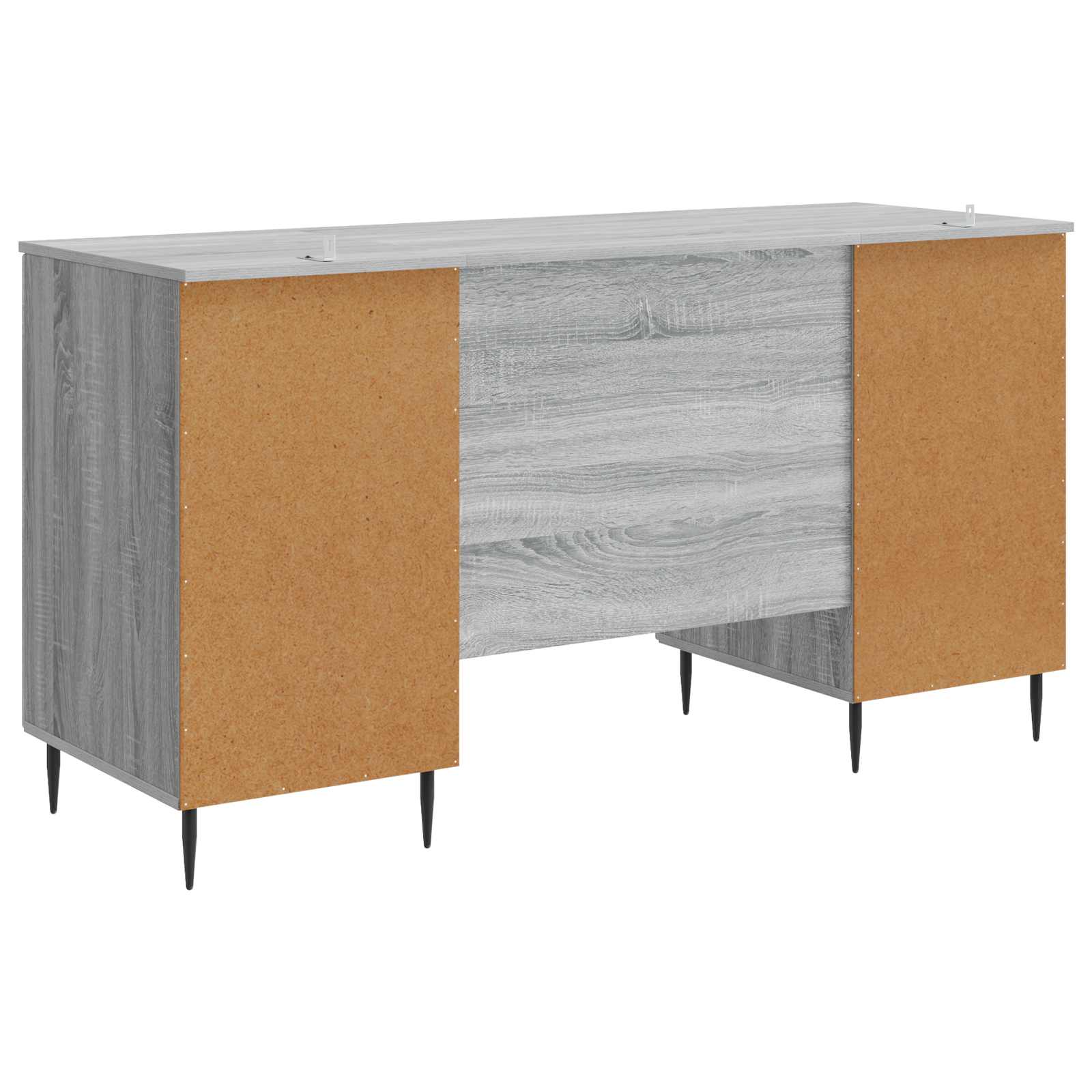 Scrivania Grigio Sonoma 142,5 x 50 x 75 cm Legno ingegnerizzato
