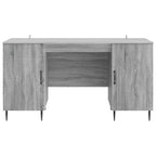 Scrivania Grigio Sonoma 142,5 x 50 x 75 cm Legno ingegnerizzato
