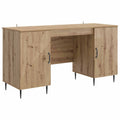 Scrivania con lo scaffale Rovere Artigianale 142,5 x 50 x 75 cm