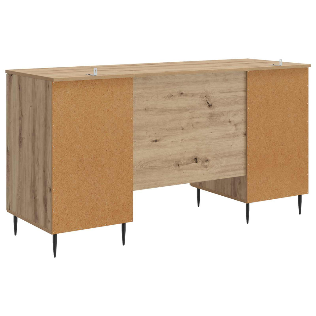 Scrivania con lo scaffale Rovere Artigianale 142,5 x 50 x 75 cm
