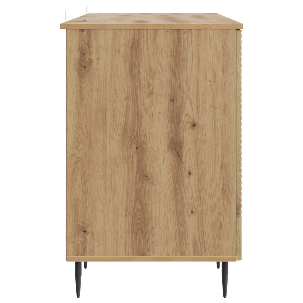 Scrivania con lo scaffale Rovere Artigianale 142,5 x 50 x 75 cm