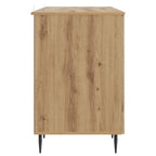 Scrivania con lo scaffale Rovere Artigianale 142,5 x 50 x 75 cm
