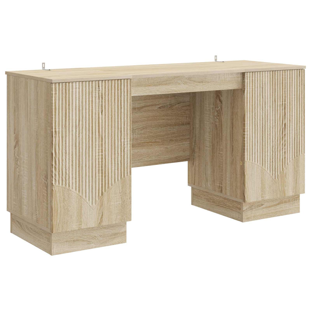 Scrivania Rovere Sonoma 142,5 x 50 x 75 cm Legno ingegnerizzato