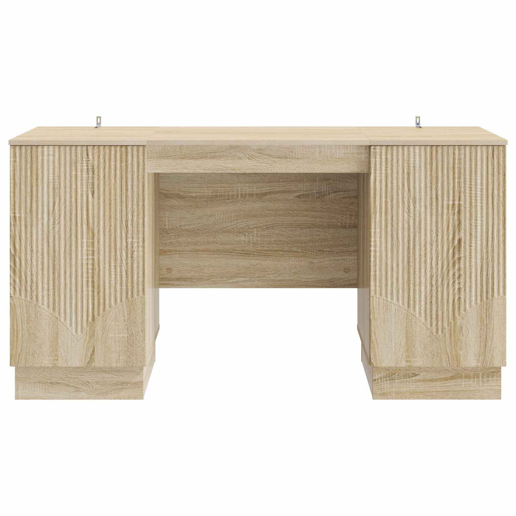 Scrivania Rovere Sonoma 142,5 x 50 x 75 cm Legno ingegnerizzato
